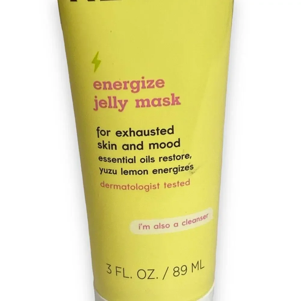 NWOT Freeman Energize Yuzu Lemon Jelly Off Facial Mask for Dry Skin 3 fl oz